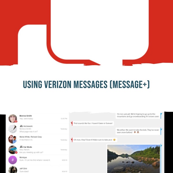 Using Verizon Messages (Message+)