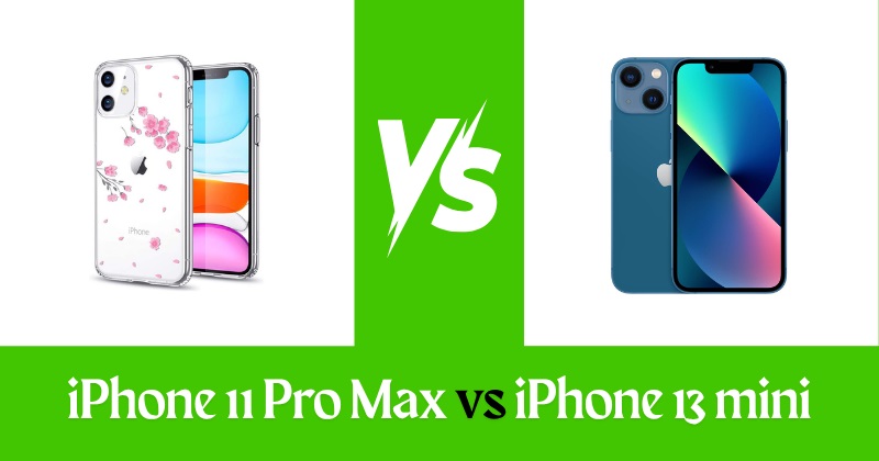 iPhone 11 Pro Max vs iPhone 13 mini