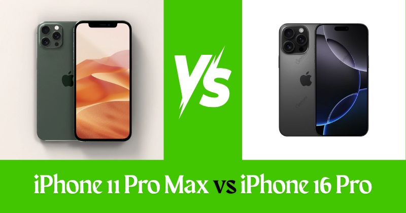iPhone 11 Pro Max vs iPhone 16 Pro